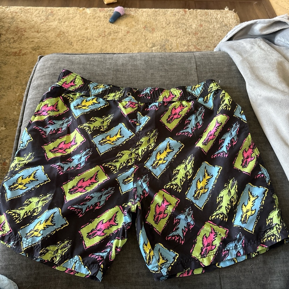 Maui and Sons Neon Graphic Board Shorts